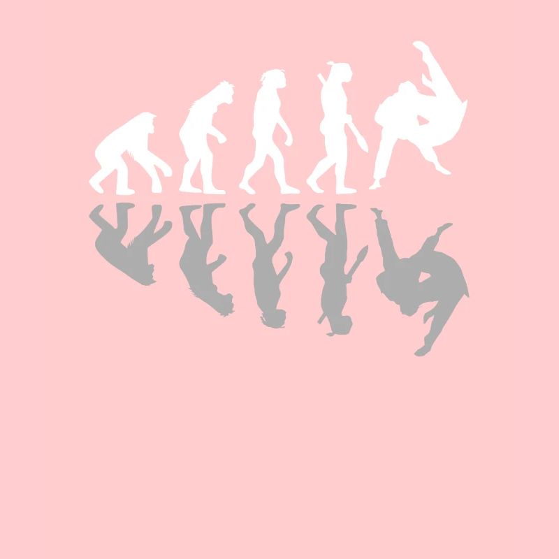 Human Evolution Judo Martial Arts Lover MMA Humor