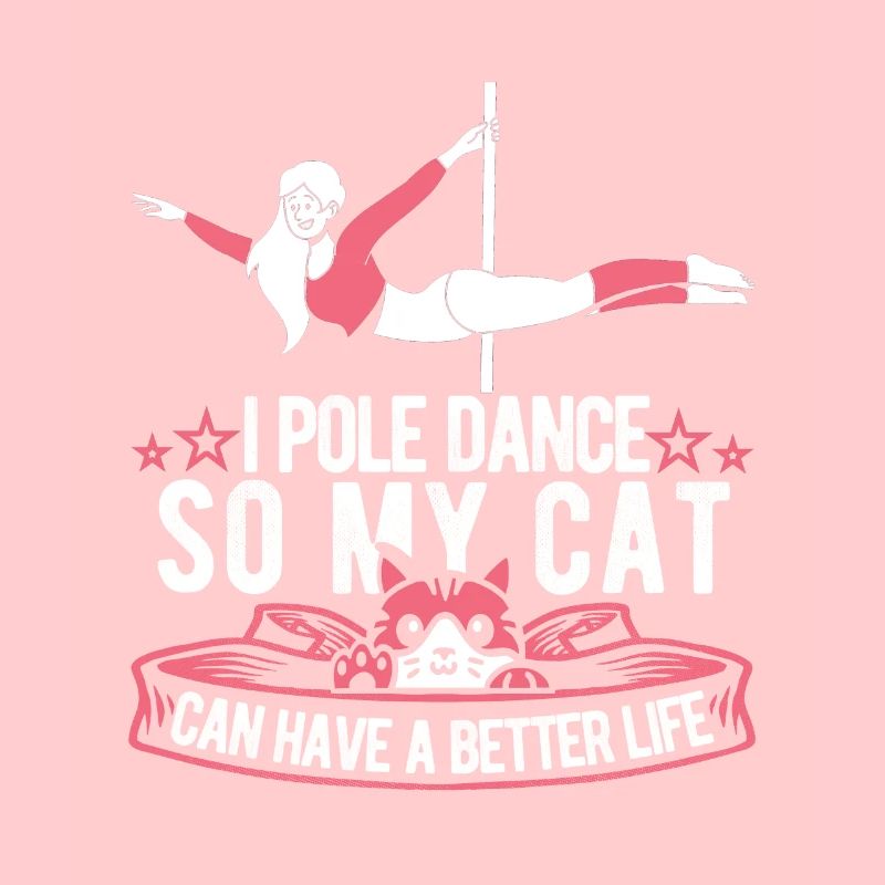 Pole Dancing Katze