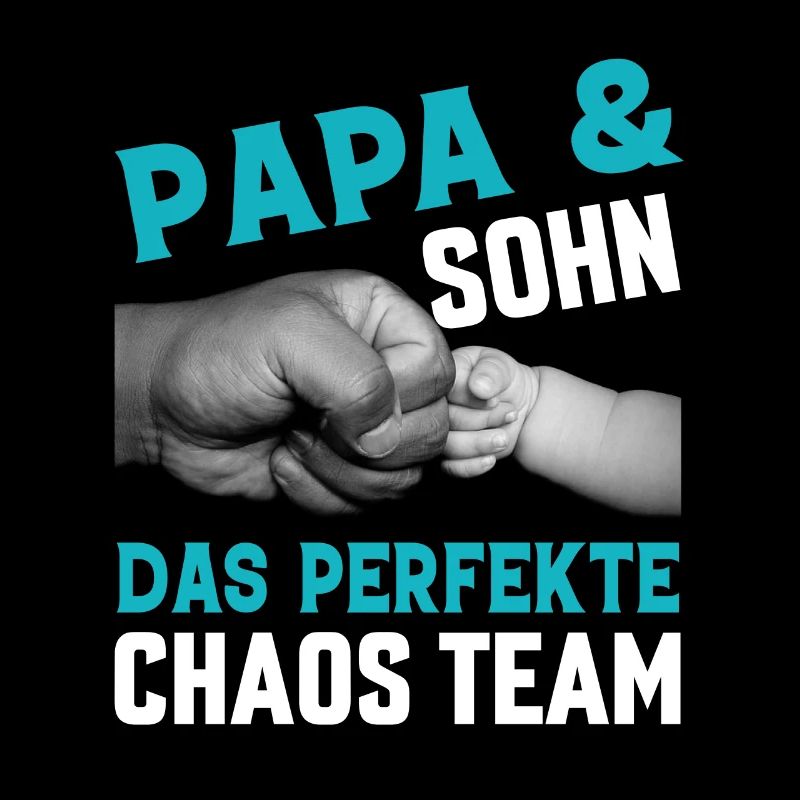 Papa und Sohn das perfekte Chaos Team