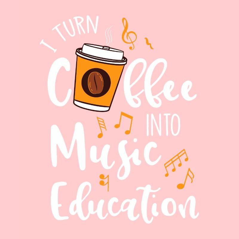 Je transforme le café en éducation musicale Professeur de musique G