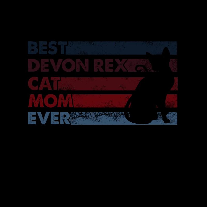 Meilleure maman de tous les temps - Devon Rex Cat