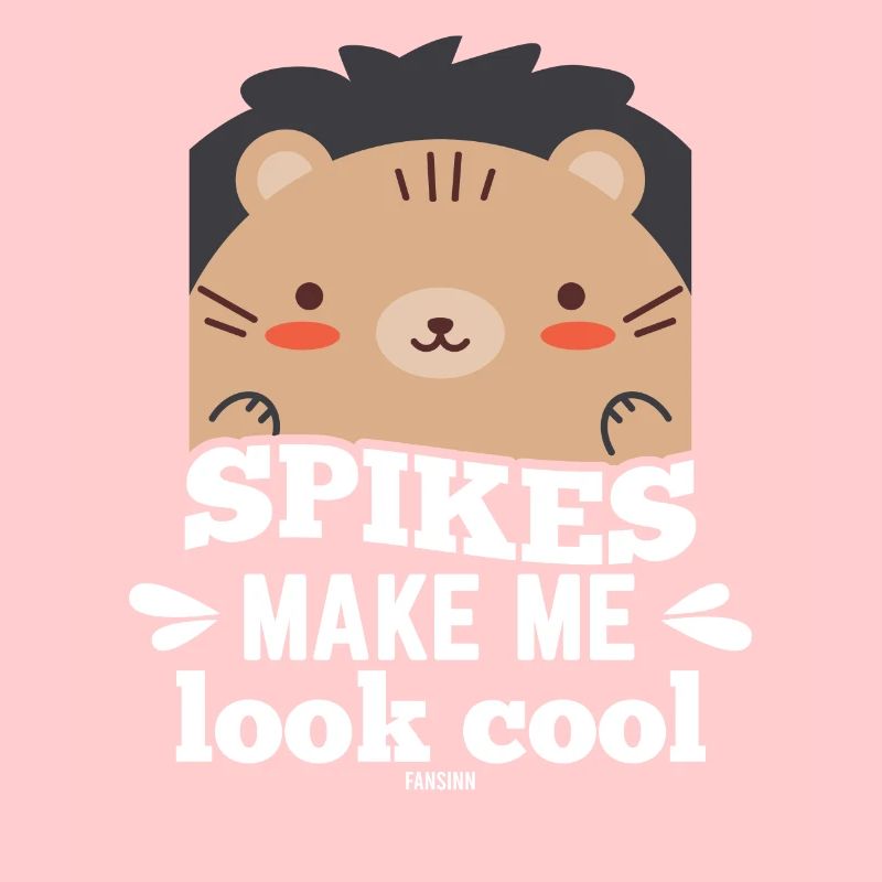 Mignon bébé hérisson dans la forêt cadeau