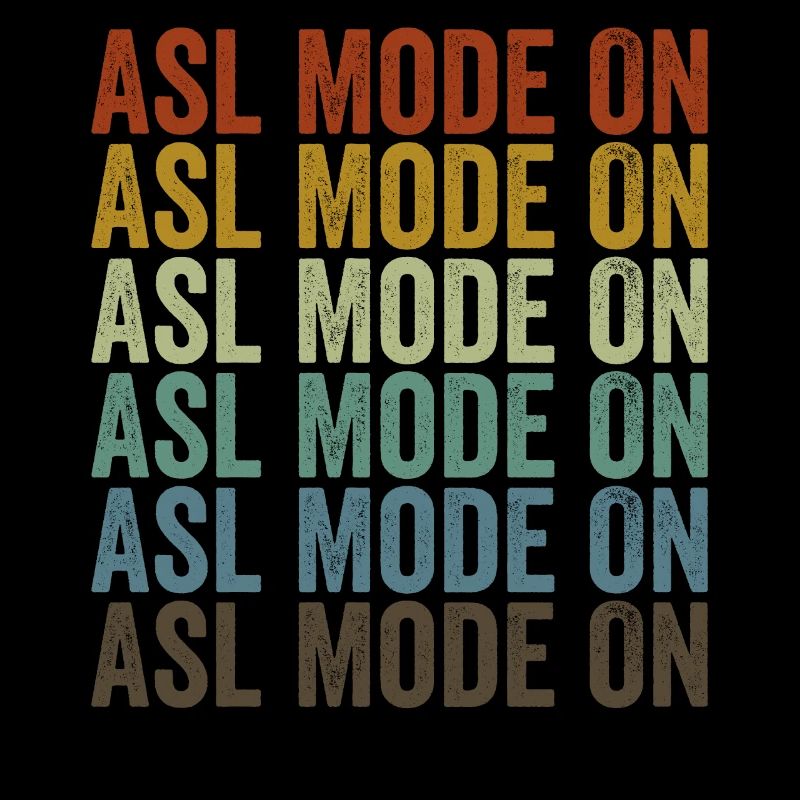 ASL Mode on American Sign Language Sign Language