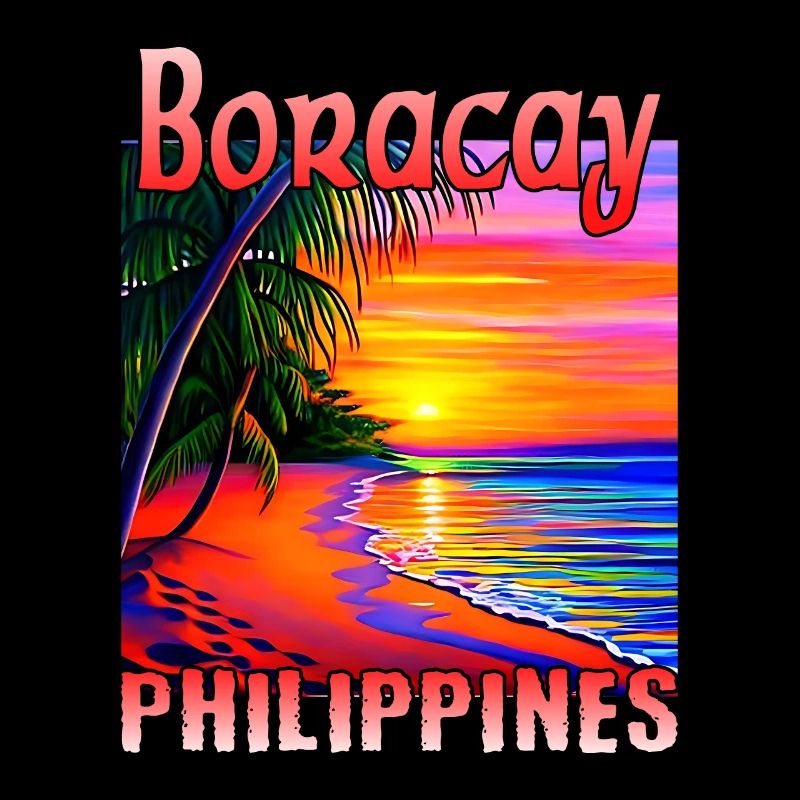 Boracay Philippines Coucher de soleil