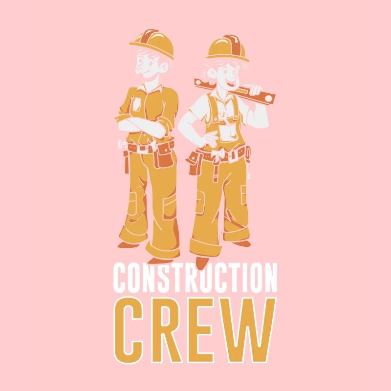 Bautrupp Team Teamwork Baustelle Bau Bauarbeiter