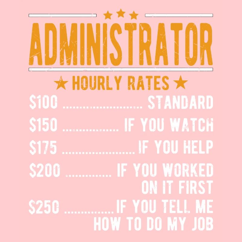 Administrateur Salaire horaire