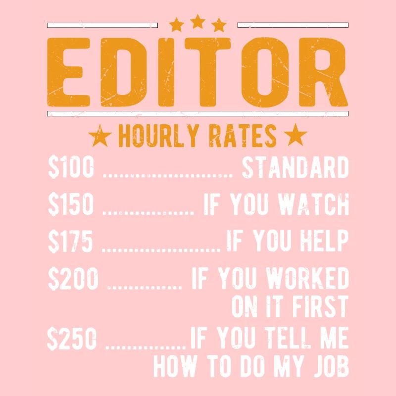 Editor Hourly Wage