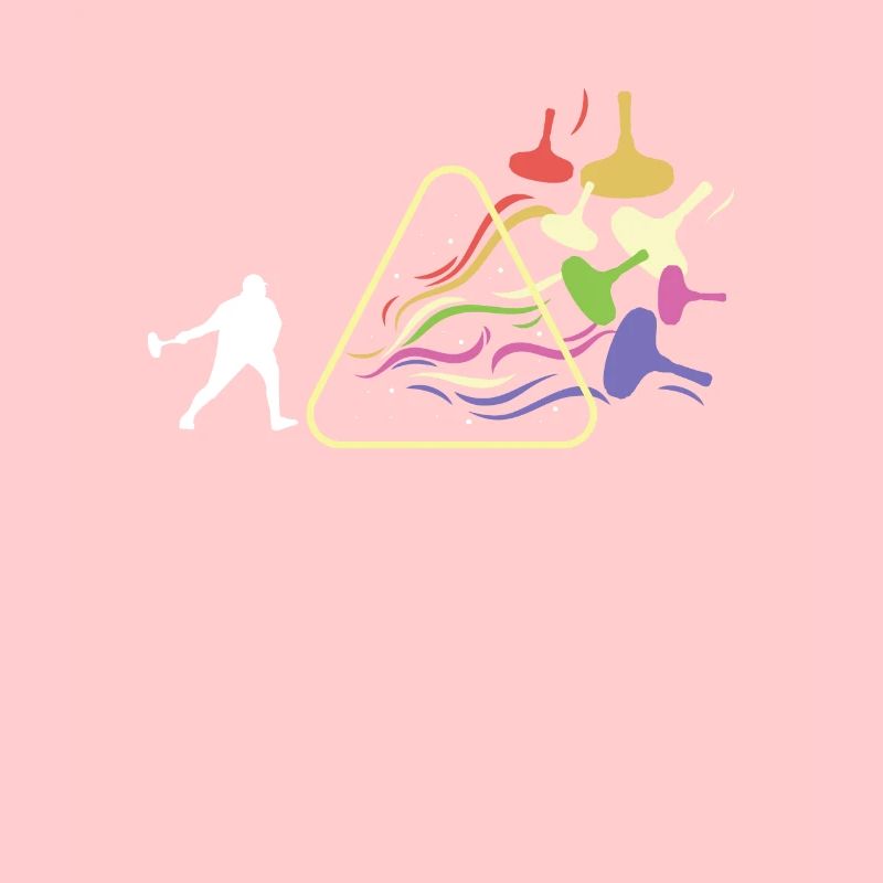 Prism Curling Light Triangle Light Spectrum