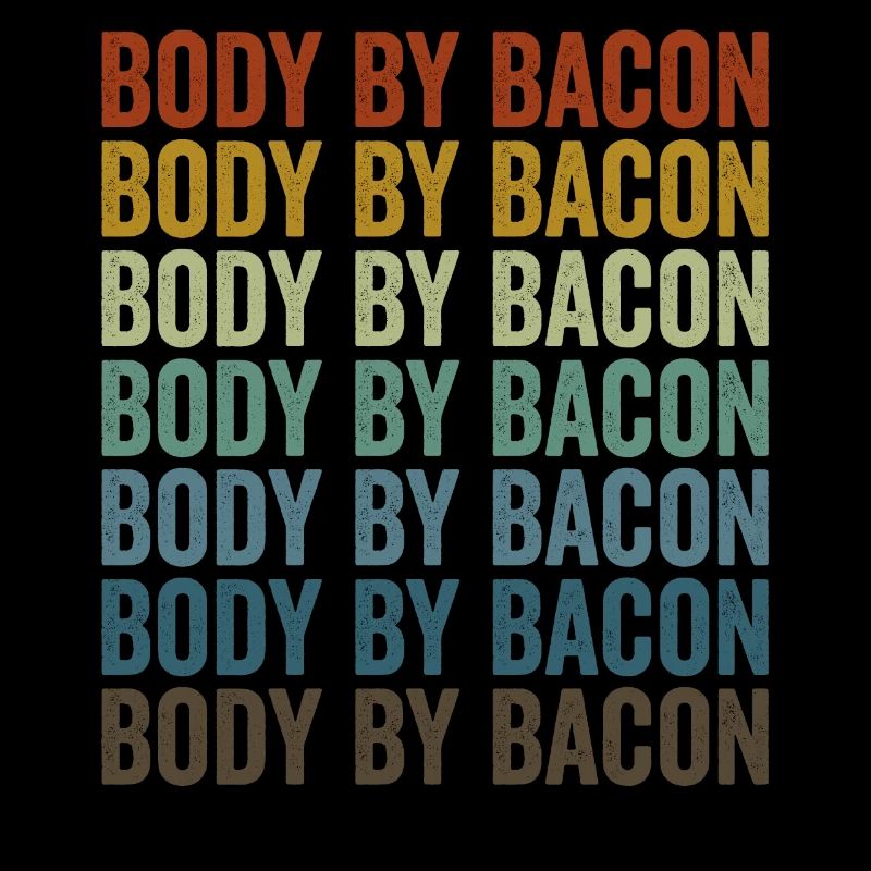 Körper von Bacon Bacon Lover