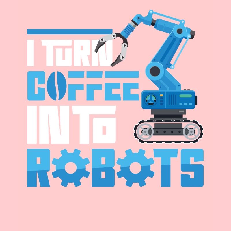 Robot Robotics Engineer Coffee I