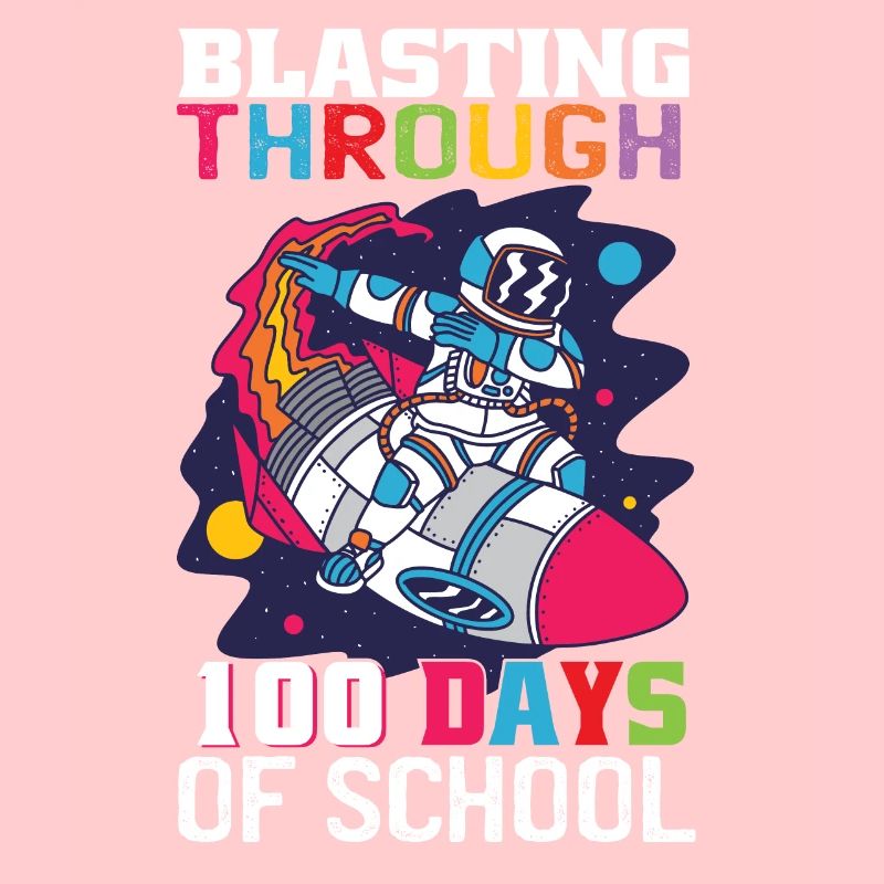 Dynamitage à travers 100 jours de fusée scolaire