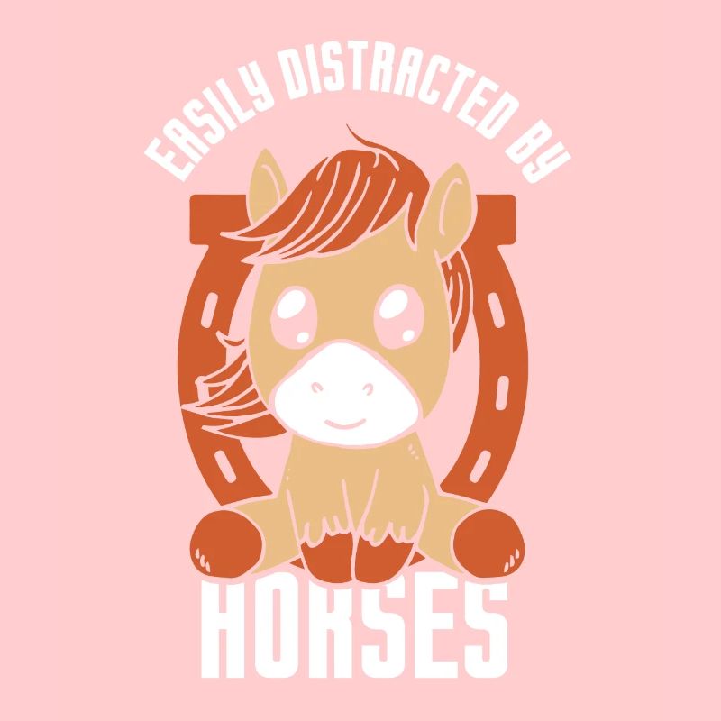 Facilement distrait par les chevaux cavalier