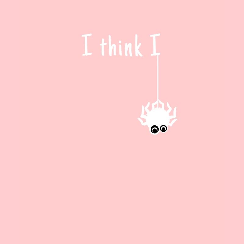 Denglisch Redewendung Spruch I Think I Spider