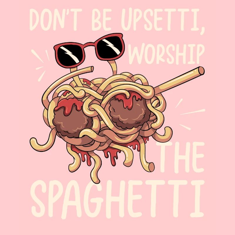 Dabbing Flying Spaghetti Monsters Pastafarian