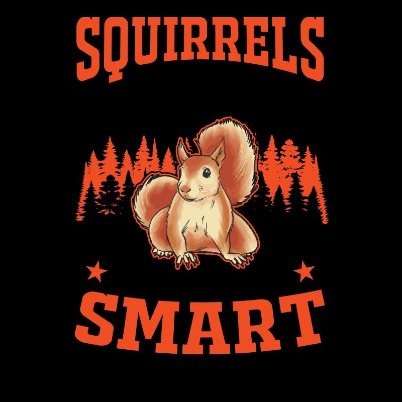 Eichhörnchen Geschenk Grauhörnchen Squirrel