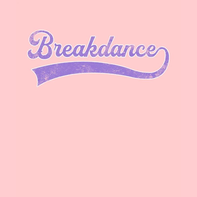 Lettrage breakdance