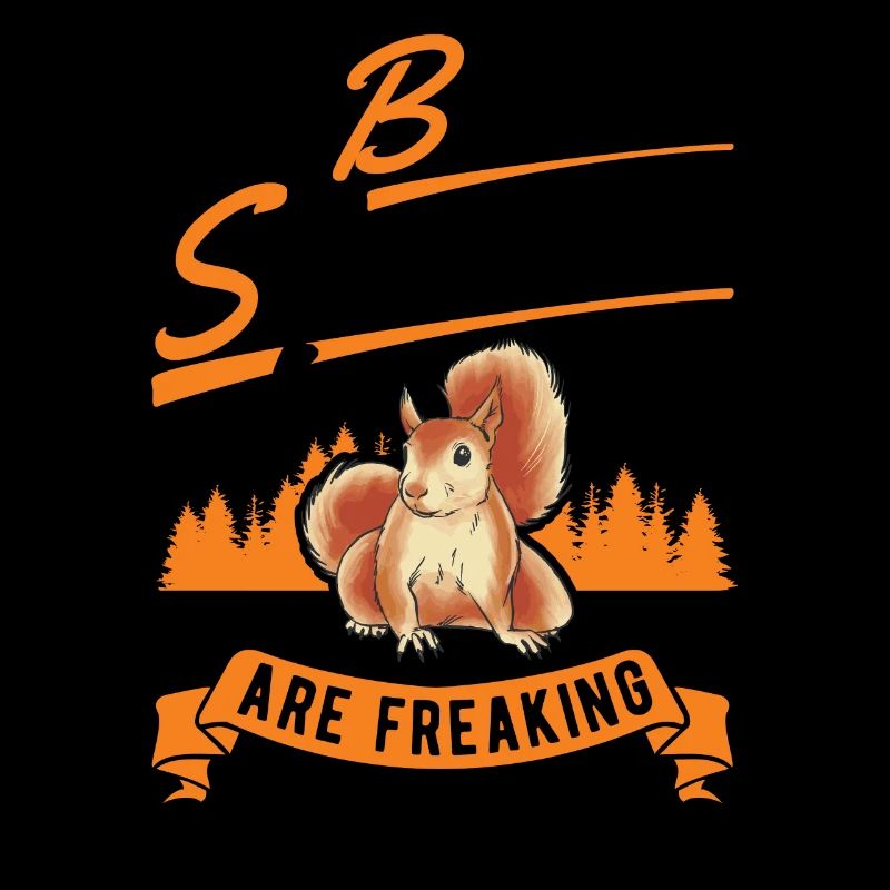 Eichhörnchen Geschenk Squirrel Grauhörnchen