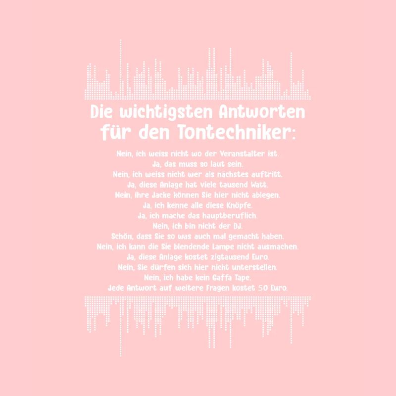 Antworten Der Tontechniker Tontechnik Schallwelle