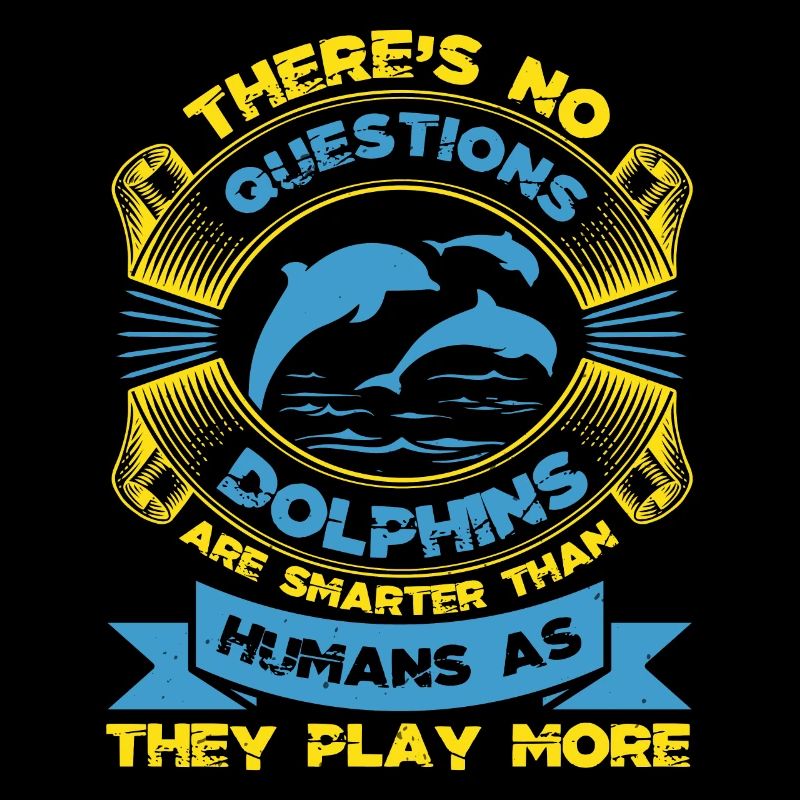 THERE S NO QUESTIONS DOLPHINS HUMANS AS THAY PLAY