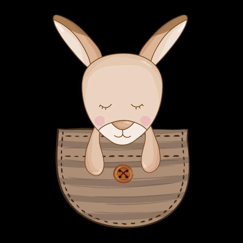 Süßes Känguru Beutel Kängurus