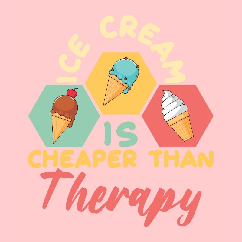 Ice Cream Cheaper Therapy Eiscreme Eis