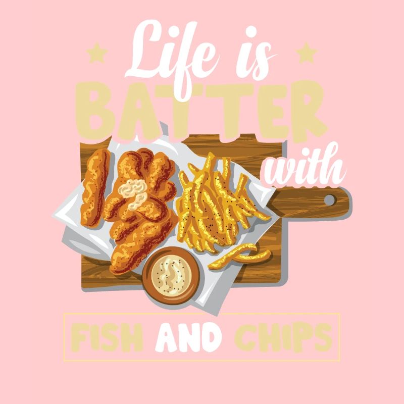 Das Leben ist Teig mit Fish and Chips