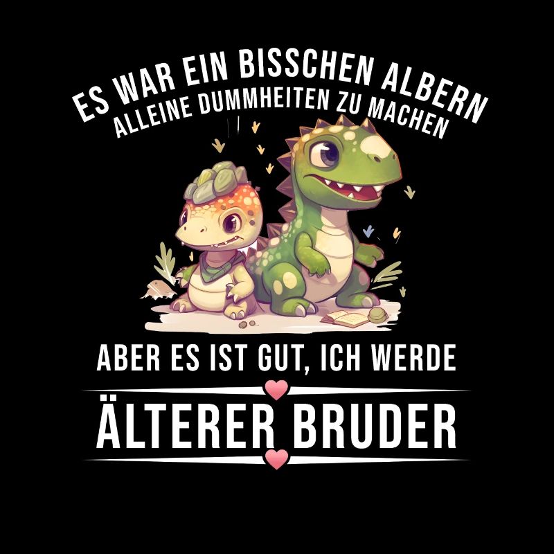 Ich werde eine älterer Bruder Dino Design