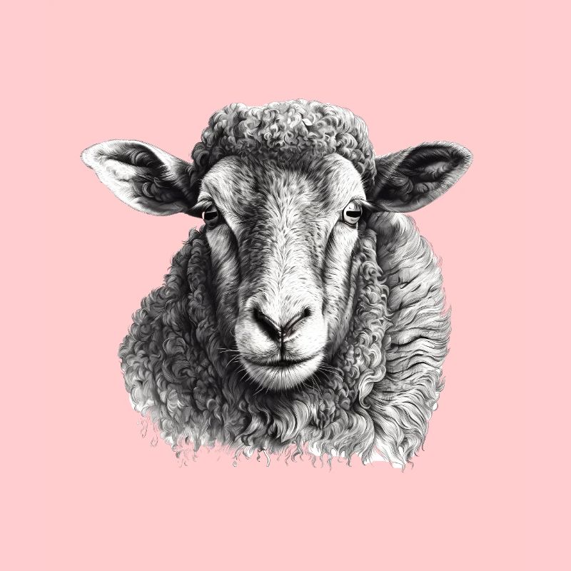 Portrait de mouton