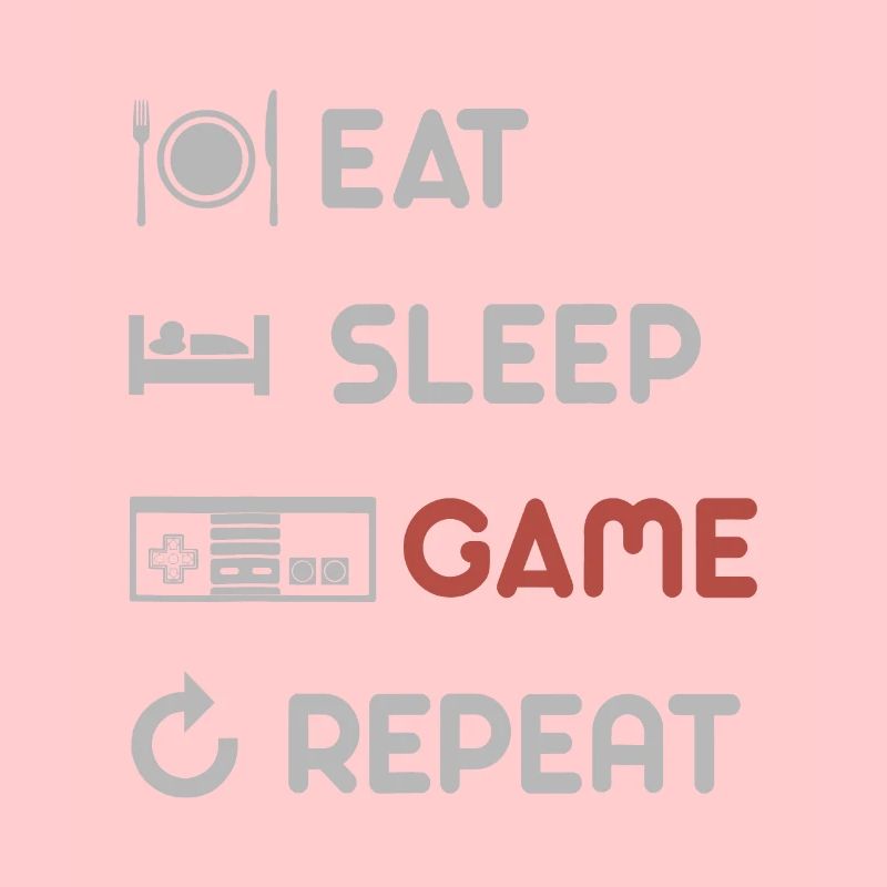 Manger le jeu de sommeil Répéter le graphique