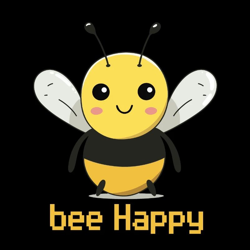 abeille heureuse