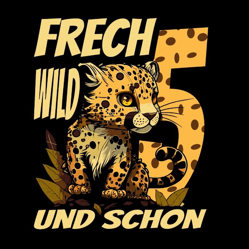 5. Kindergeburtstags Party Leopard Wild und Frech