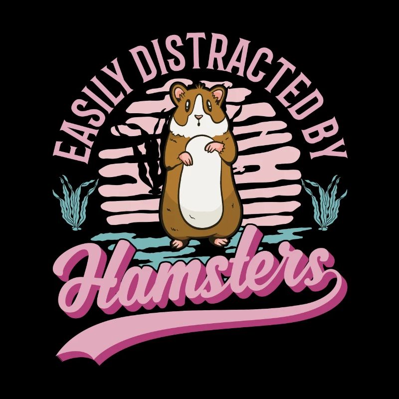 Facilement distrait par les hamsters Goldhamster