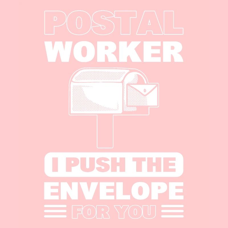 Funny Postal Worker Briefträger