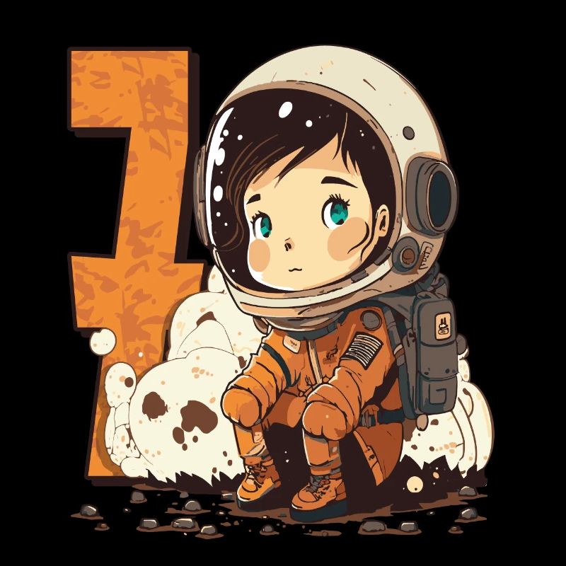 Fête d’anniversaire des enfants astronautes de l’espace de 7 ans