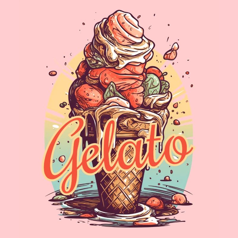 Gelato Eis Eiscreme Eisdiele
