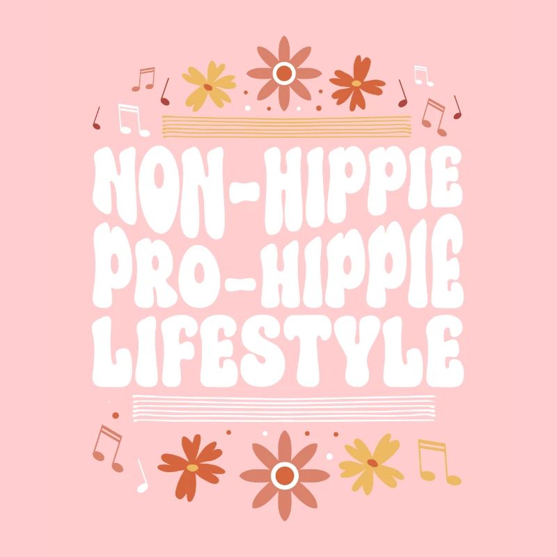 Nicht-Hippie - Pro-Hippie Lebensstil - Hippie