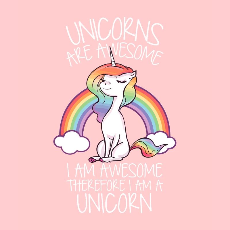 Einhörner sind großartig, deshalb bin ich ein Einhorn lustig