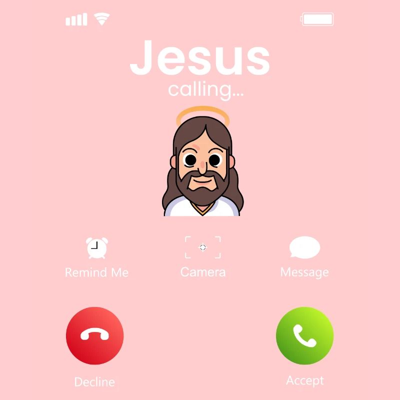 Jesus ruft an