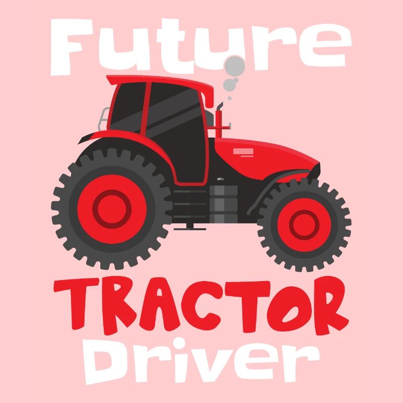 Künftiger Traktorfahrer