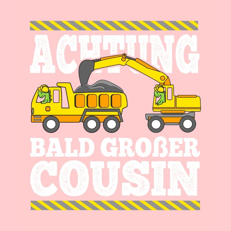 Bagger Kipplaster bald Großer Cousin Werde Großer