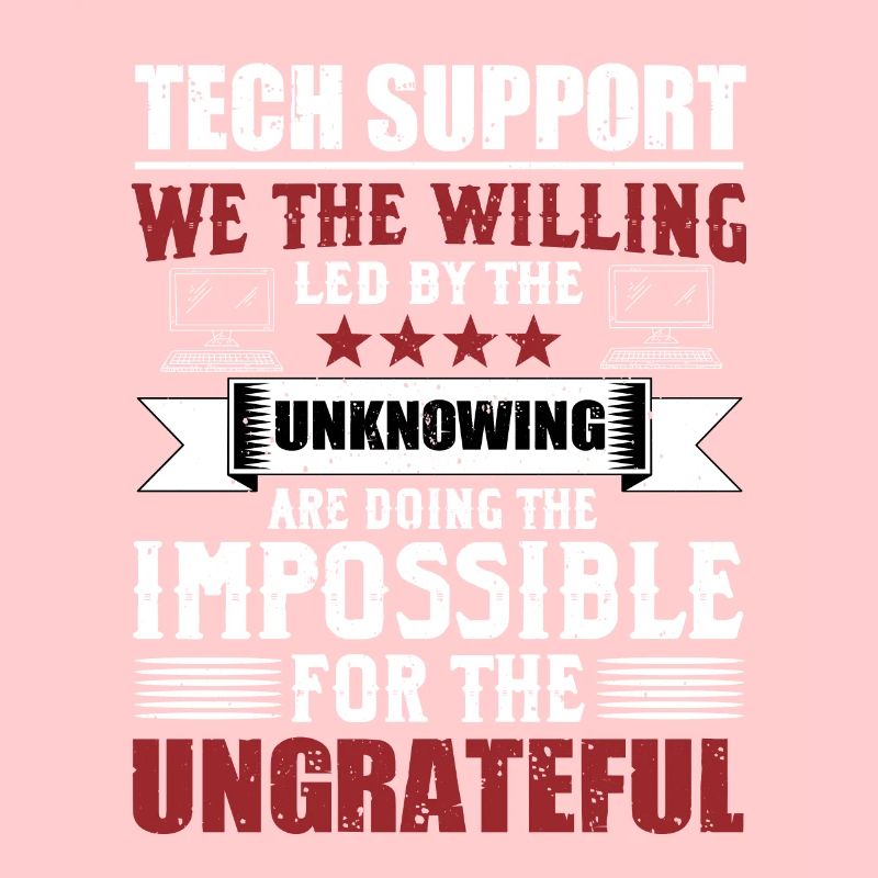 Drôle de support technique Sysadmin Humour