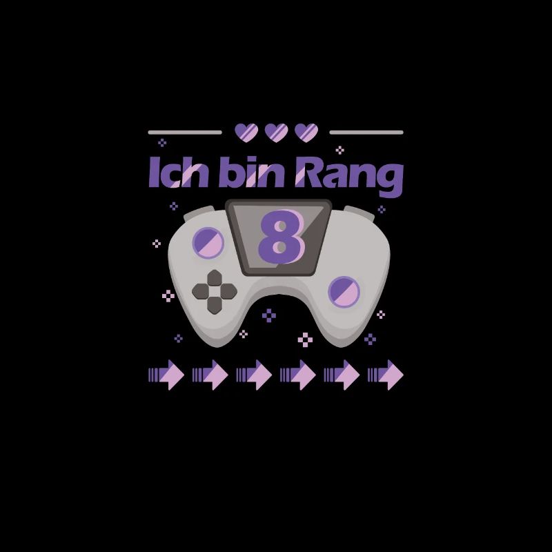 8. Geburtstag Geburtstagskind Gaming Leidenschaft