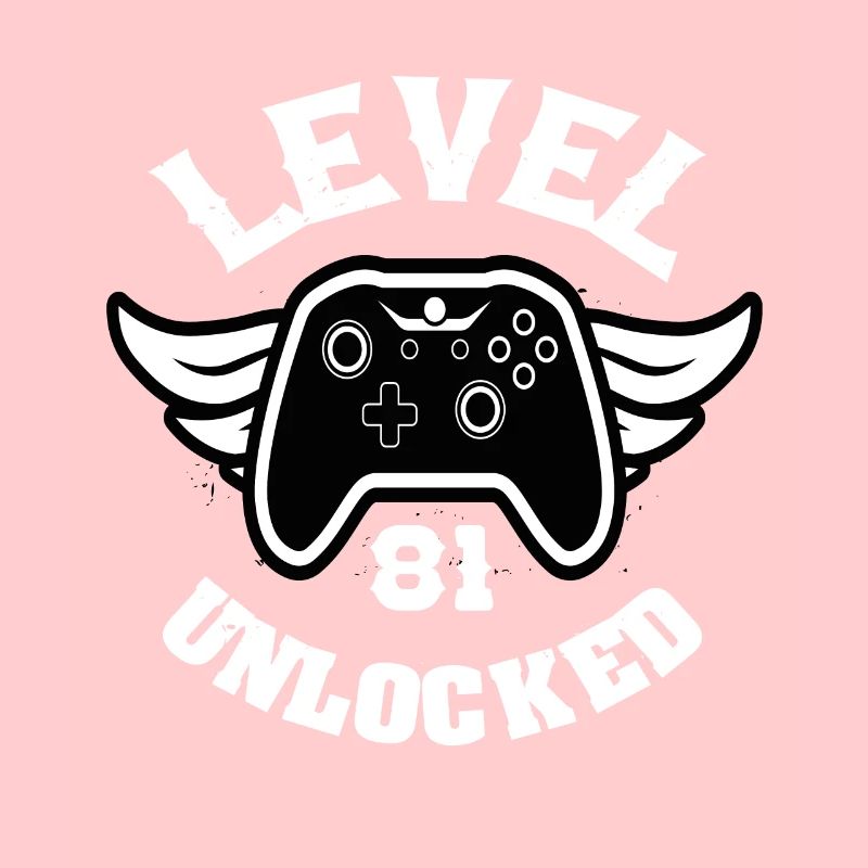Level 81 Unlocked 81 Geburtstag