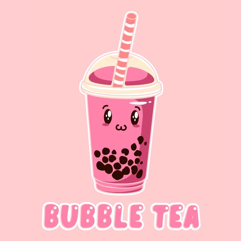Kawaii Boba Tea Bubble Tea