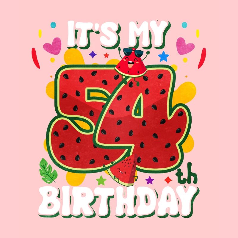 54e anniversaire Pastèque