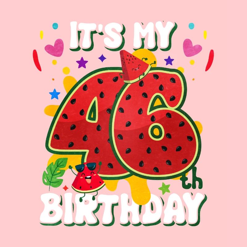 46e anniversaire Pastèque