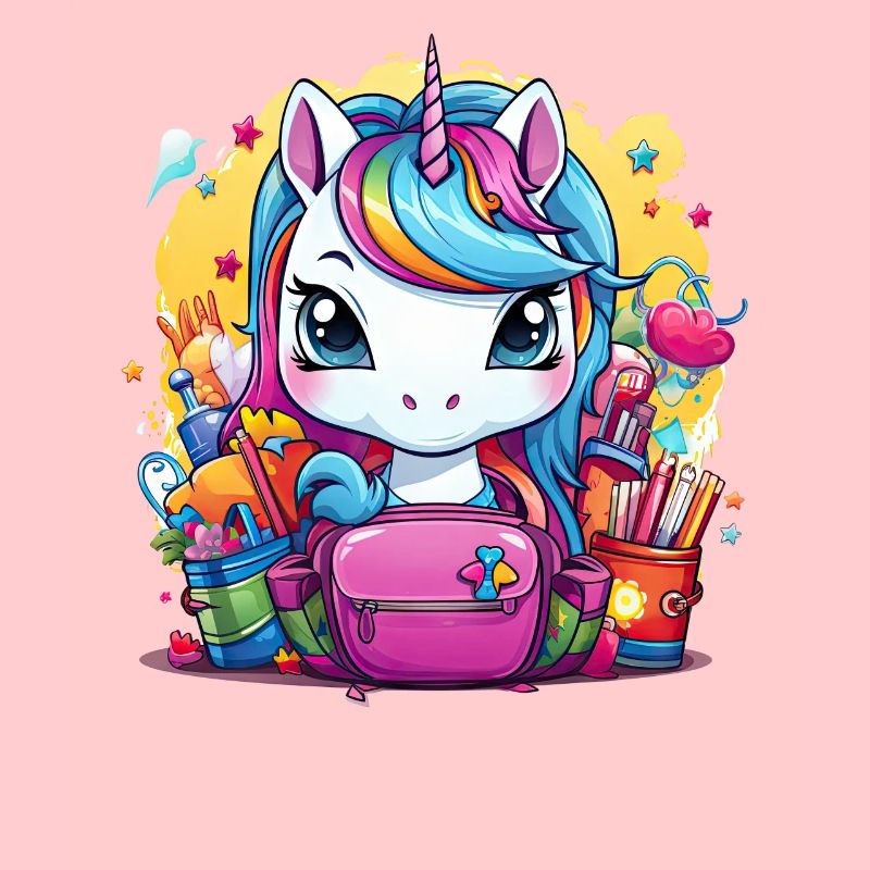 Einhorn Schulkind Einschulung Mädchen Geschenk