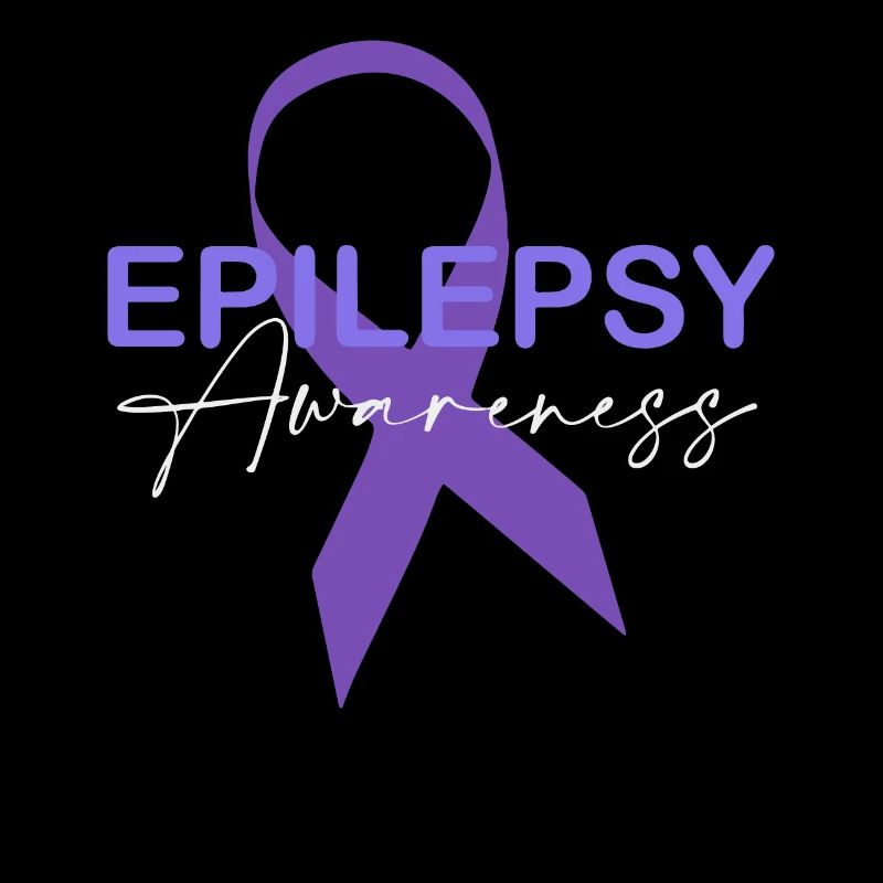 Ruban violet de sensibilisation à l’épilepsie