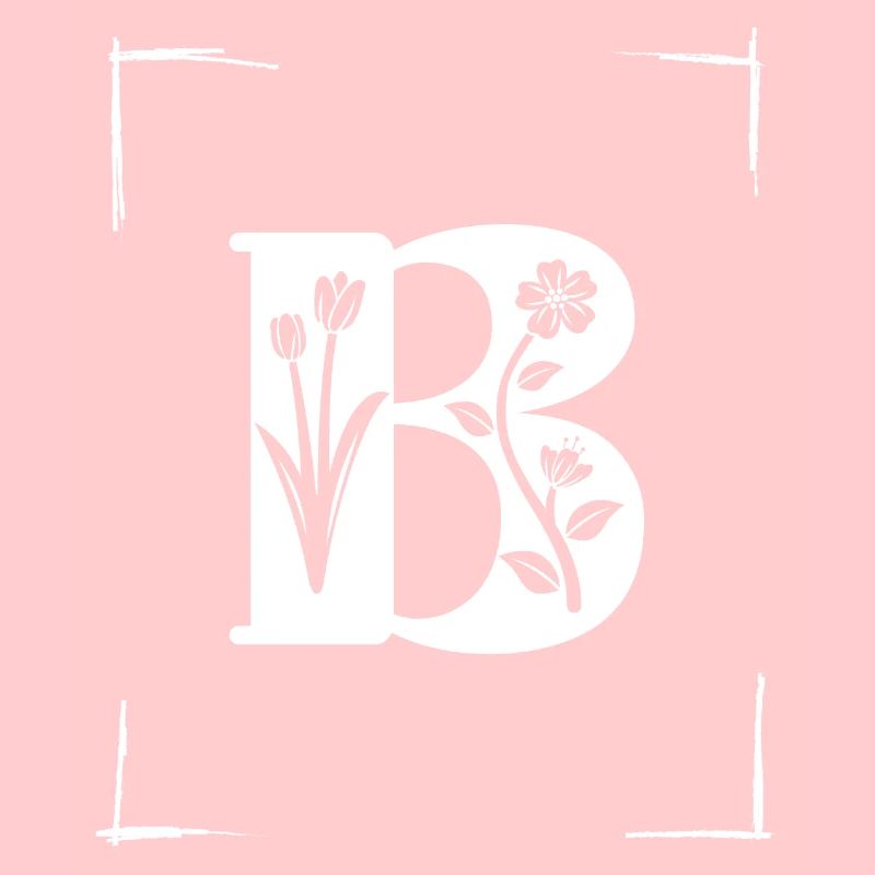 letter B initial
