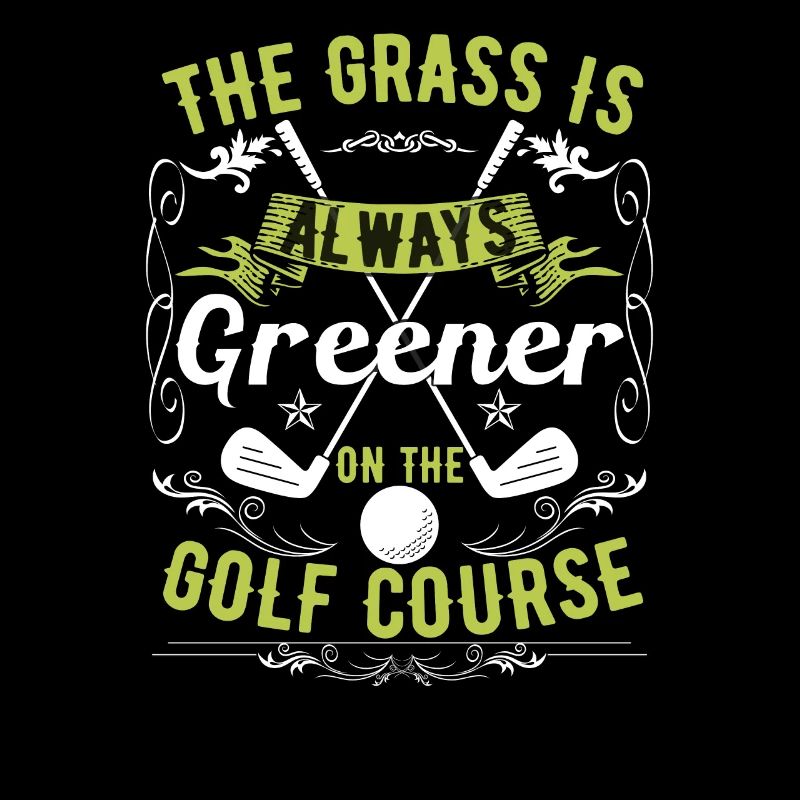 L’herbe est toujours plus verte sur le terrain de golf